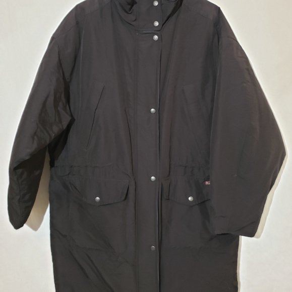 Woolrich parka jacket black coat - Picture 2 of 14